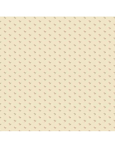 Tela de Primrose by Laundry Basket Quilts Tiny Tulips - 100 % Algodón